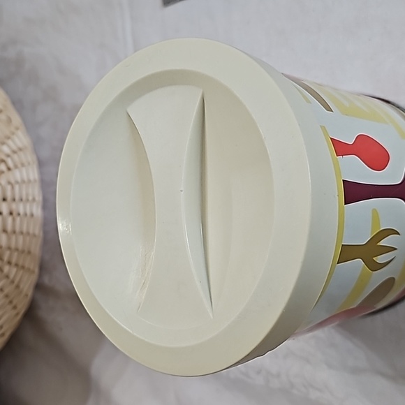 Vintage Tin Utensils Flour Coffee Can - Picture 2 of 6